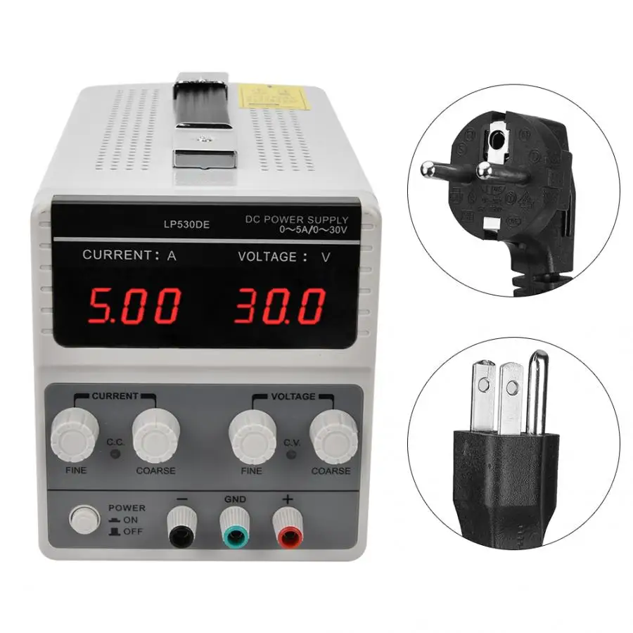 

laboratory power supply LP530DE 30V 5A Adjustable DC Stabilizer Power Supply Switchable DC Regulator 110/220V