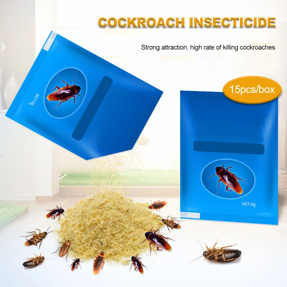 Приманка для тараканов 15 шт./коркоркор. уничтожения инсектицидов приманка