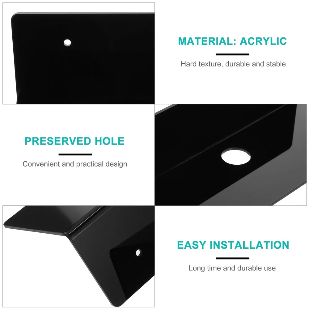 

1 set of Wall-mounted Rack Wireless Speaker Storage Rack Office Holding Rack