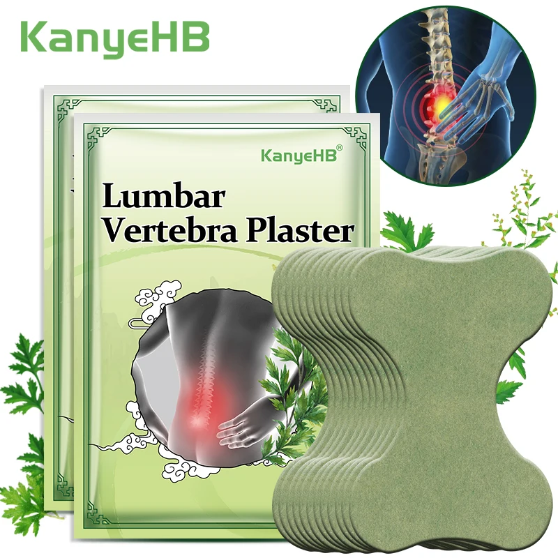 

24pcs Lumbar Vertebra Plaster Wormwood Bone Pain Relieving Patch Joint Ache Rheumatoid Arthritis Medical Patch Moxibustion Stick