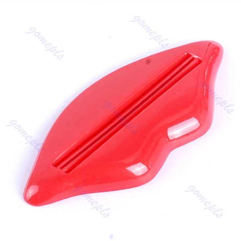 

2 PCS Sexy Hot Lip Kiss Bathroom Tube Dispenser Toothpaste Cream Squeezer 68UE
