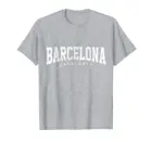 Футболка Барселона-Испания сувенир из поездки подарок