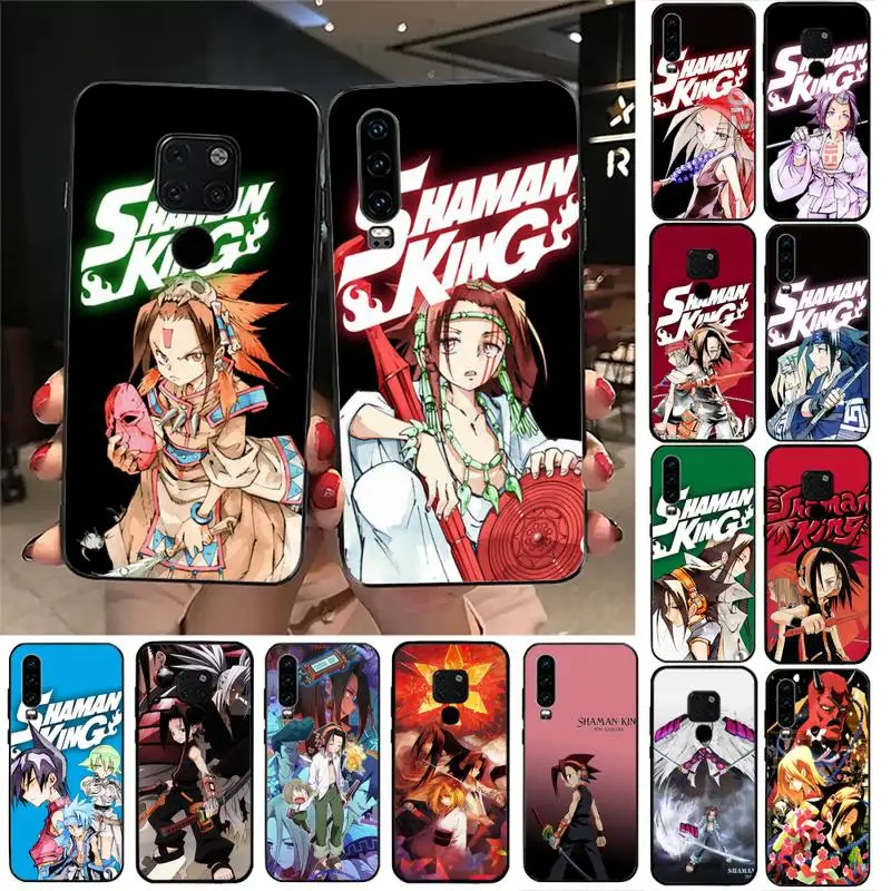 

Anime Shaman King Phone Case For Huawei Y6 7prime 9prime Y5 2019 Y5 Y6Prime 2018 Nova 3E mate10 20lite 20Pro funda case