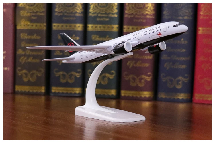 Модель самолета 20 см модель Боинг 787 авиакомпании канадские авиалинии Air Canada