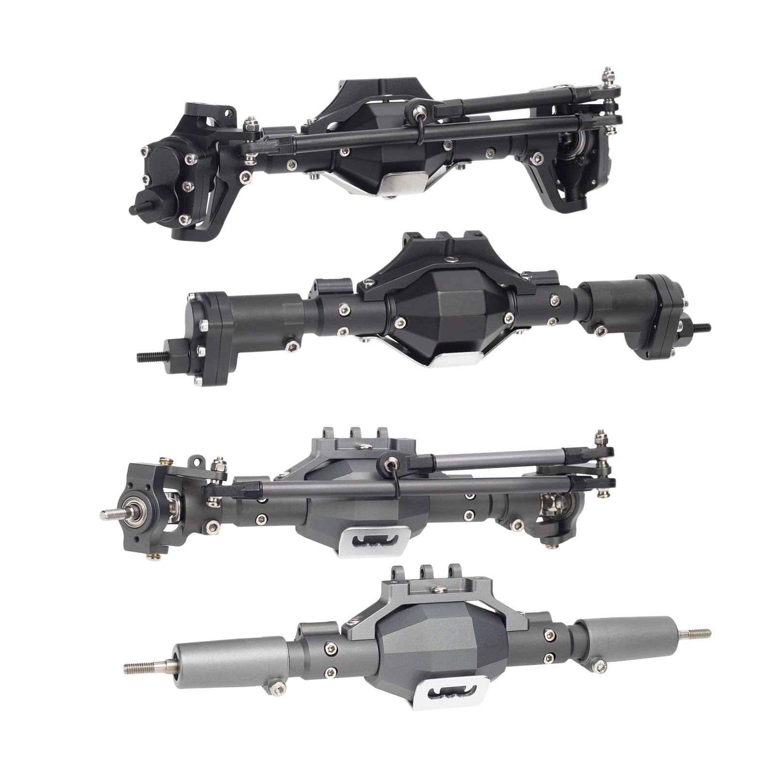 

Metal Front Rear Axle for Axial SCX10 II 90046 90047 1/10 RC Crawler Parts