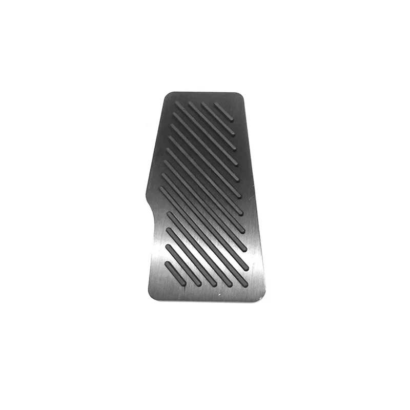 Footrest Black 1pcs Ускоритель автомобиль газ педаль тормоза подножка педали Нескользящие Pad крышка чехол на для Toyota Camry 2006- аксессуары - Название цвета: Footrest Black 1pcs
