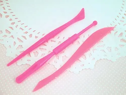 

Набор из 3 пластиковых инструментов для моделирования с двумя головками, глина для скульптурирования, тайская глина, гончарные изделия, пол...