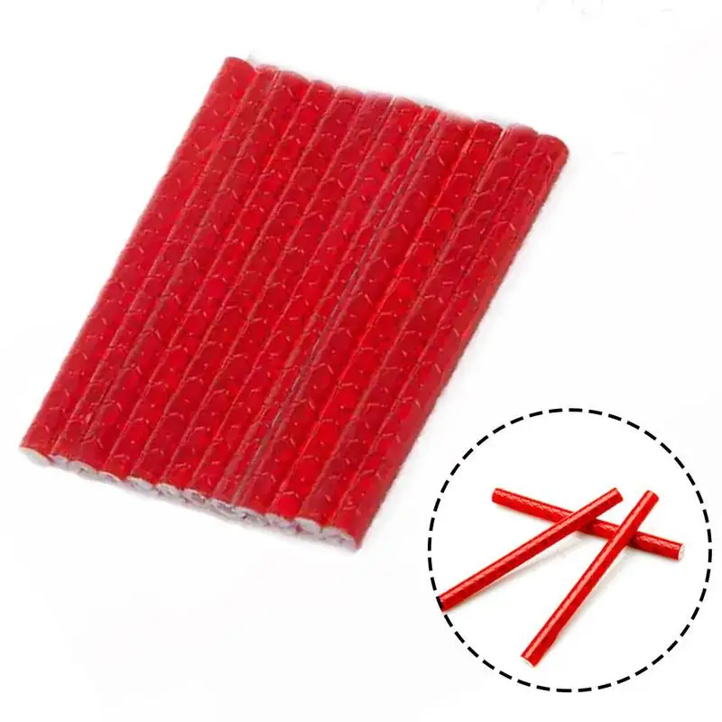 12 Pcs/Banyak Sepeda Gunung Naik Sepeda Roda Rim Berbicara Klip Penahan Tabung Peringatan Lampu Strip Reflektor Reflektif Tabung 75 Mm