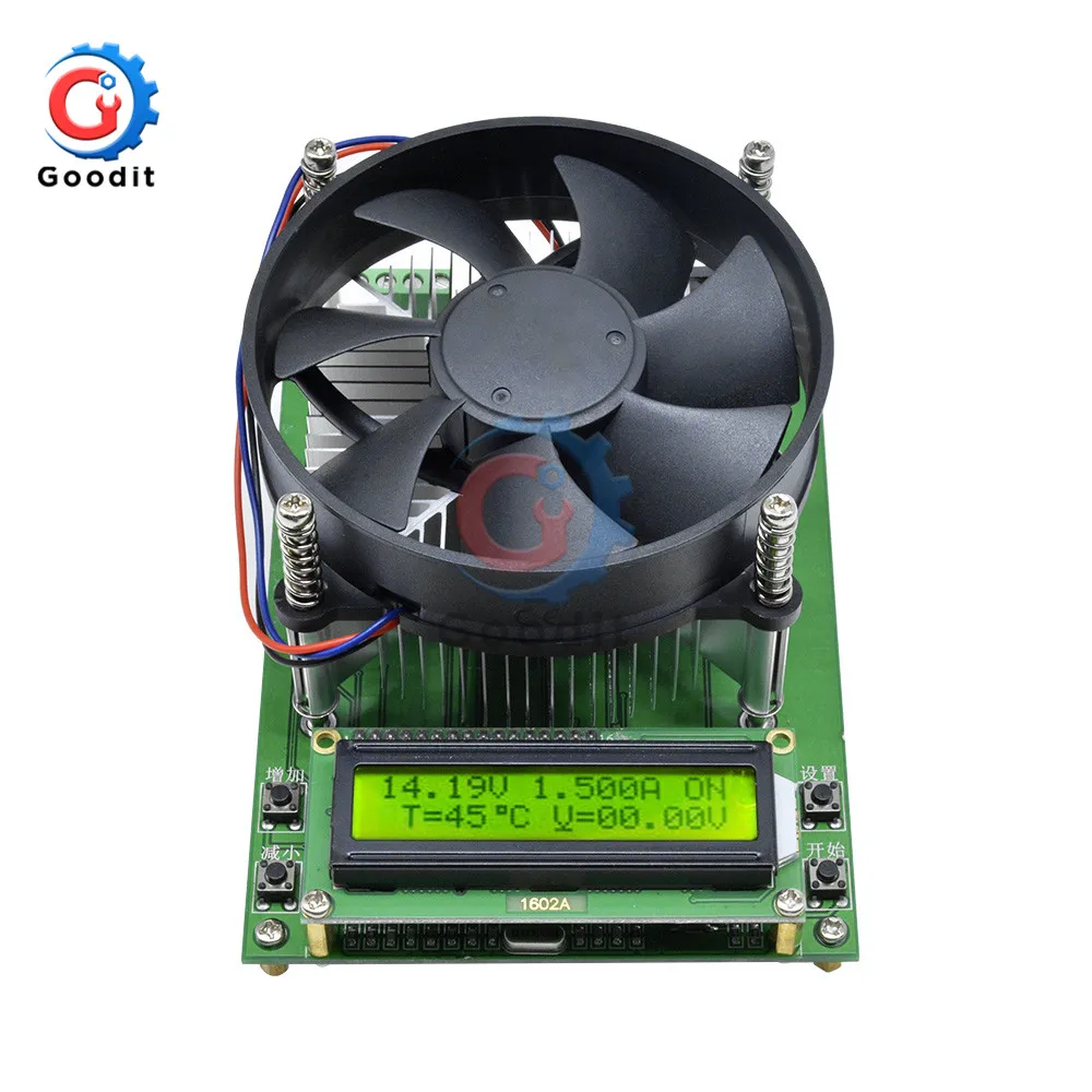 150 Вт Электронная нагрузка постоянного тока 60 в 10 А тестер заряда батареи