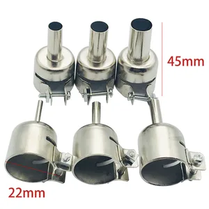 1 шт., для детей от 3 до 12 лет мм Универсальная насадка Нержавеющаясталь пайка Тепловая пушка круглые сопла для 850 852 серии сварочное оборудование для пайки