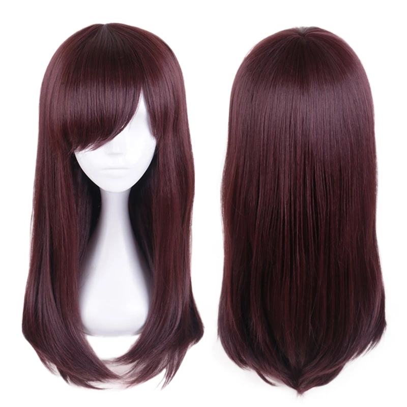 Женский длинный парик для косплея из аниме D.Va термостойкие синтетические волосы