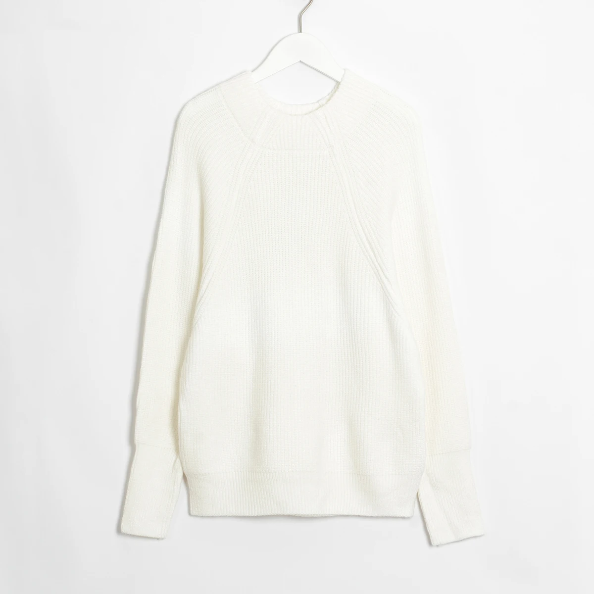 Wixra Women Solid O Neck Knitted Sweater 2019 Autumn Winter Fashion Pullover Sweaters Ladies Loose Knitwear Female Tops | Женская одежда