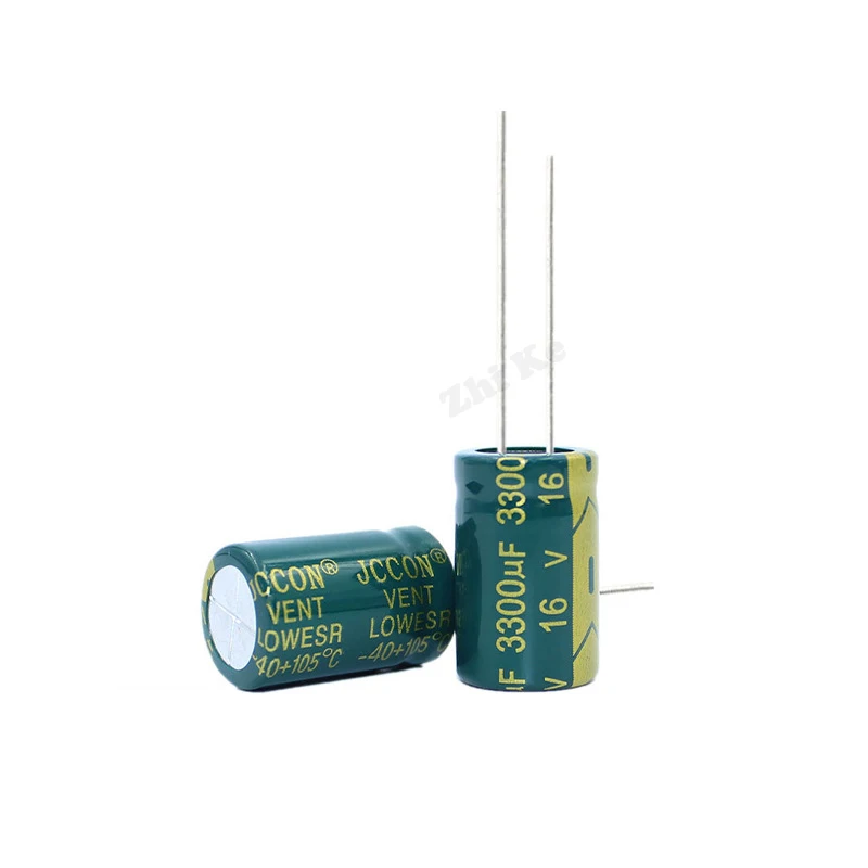 10 шт. алюминиевый электролитический конденсатор 3300 мкФ 16 в 13*21 мм радиальный frekuensi