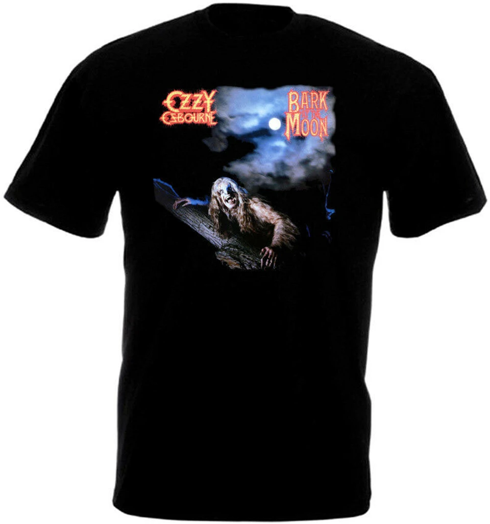 Ozzy osborn Bark At The Moon V3 футболка черный плакат все размеры S 3Xl бесплатная доставка