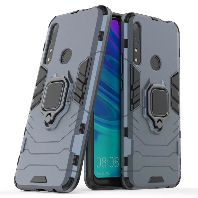 Защитный ударопрочный чехол для huawei P Smart Z 3D Shield PC + силиконовый телефона Y9 Prime 2019