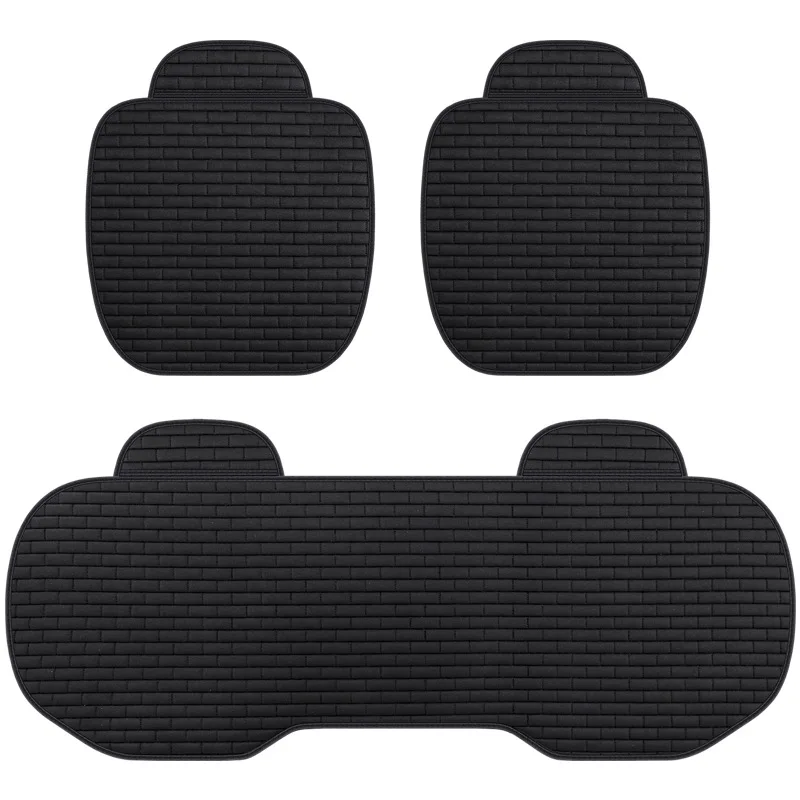 Чехол для автомобильного сиденья защитная подушка переднего/заднего из льна