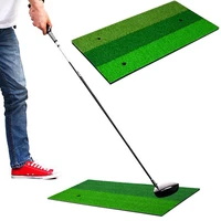 60x30cm golf hitting practice mat artificial lawn grass training pad with tee golf hitting mat golf training aids