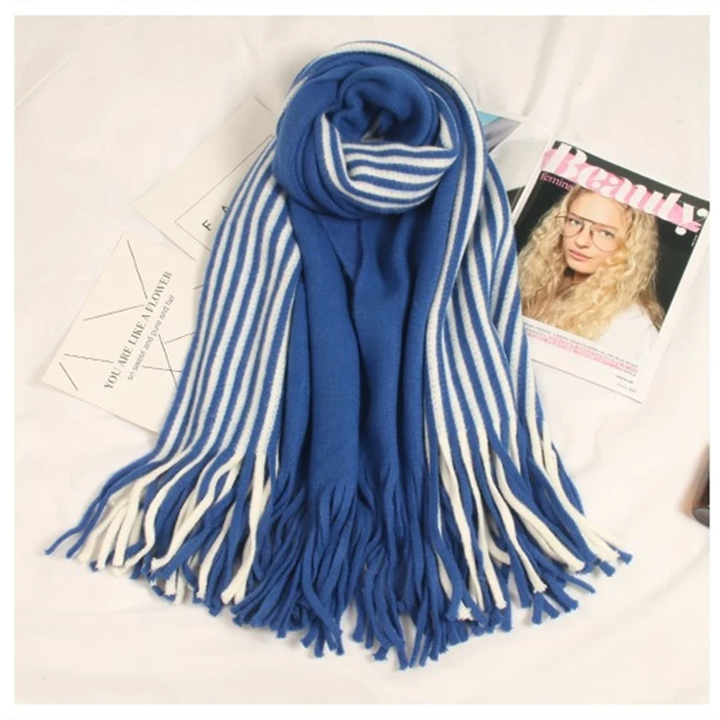 

XPAY 2020 Winter New Shawls Luxurious Women Cashmere Scarves 350G Plus Size Bandanas Super Warm Pashminas Ladies Wrap
