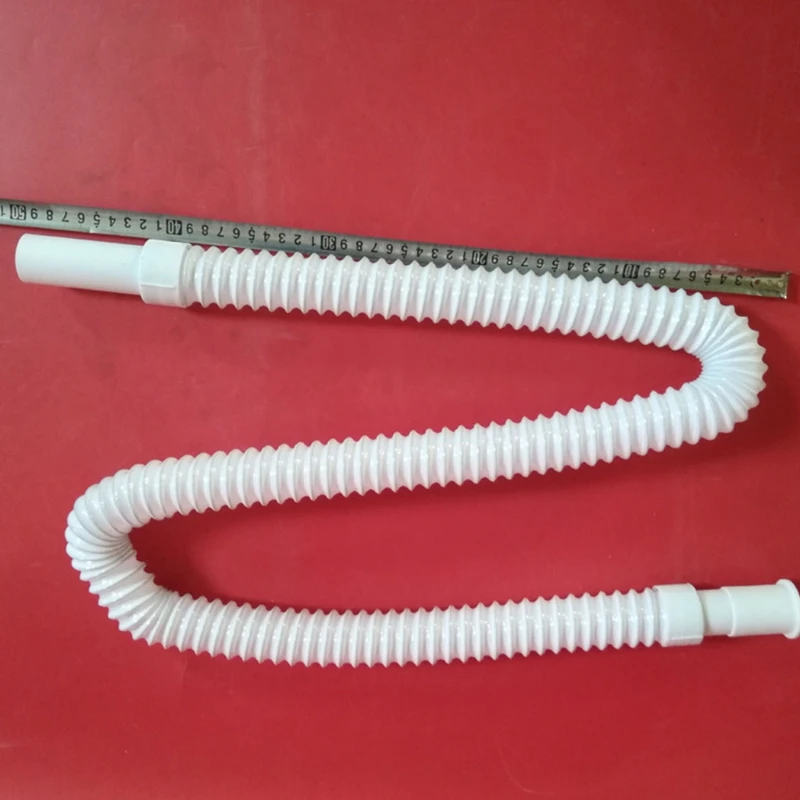 

Flexible P/S-type Trap Tubing Expandable Sink Drain Pipe Tube Kitchen Sink Sewer Drain Pipe Extension Hose Tail Pipe