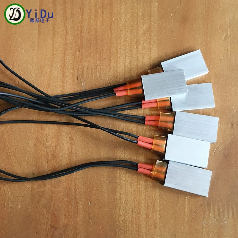 1 шт. PTC нагревательный элемент 80/100/150/200/230 AC/DC 220V PTC нагреватель для щипцы Алюминий корпус нагревателя