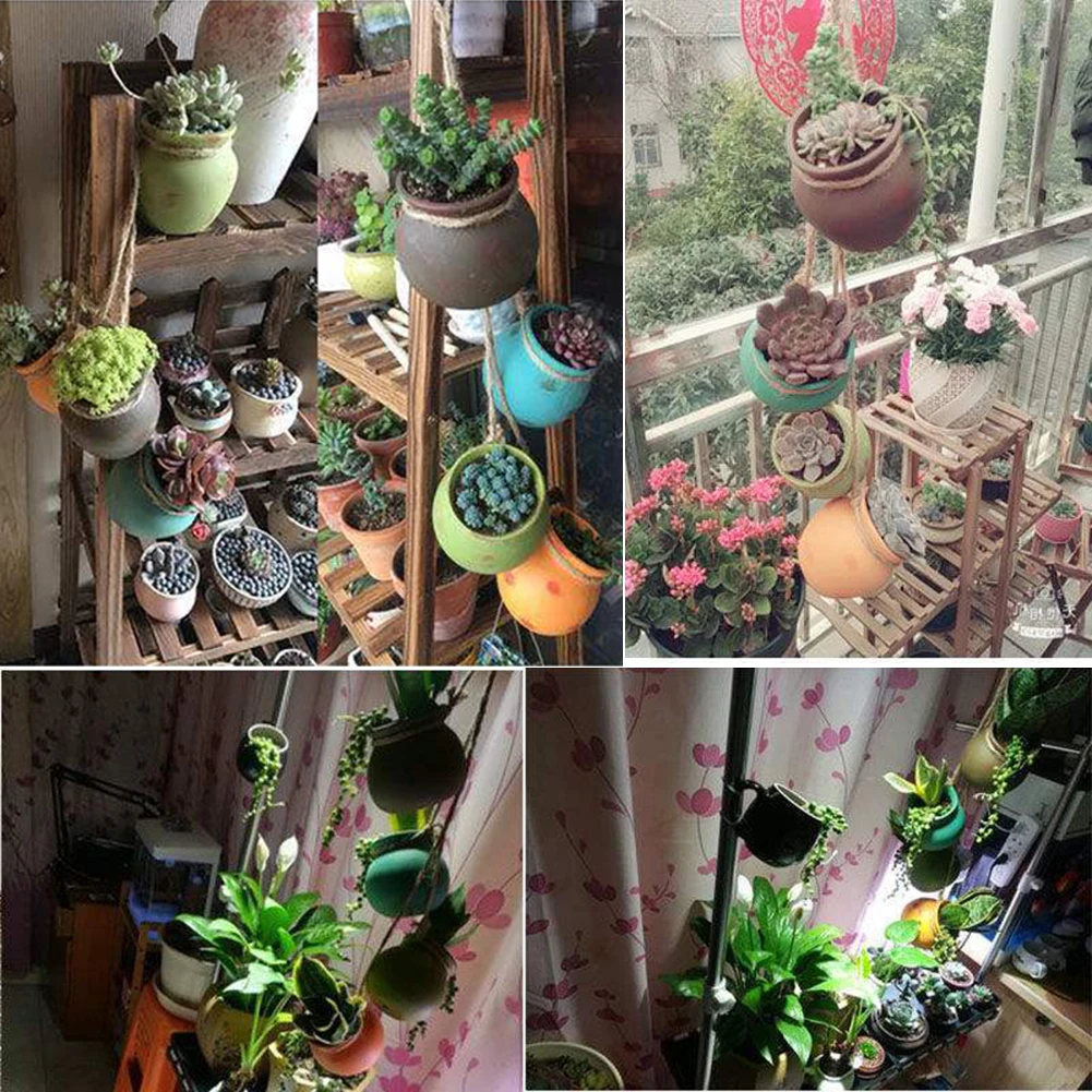 4 шт. настенная Керамика цветочный горшок висящий для суккулентных растений