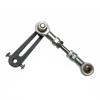 reciprocating telescopic rocker arm 20 80mm adjustable stroke diy rocker lever reciprocating motor accessories