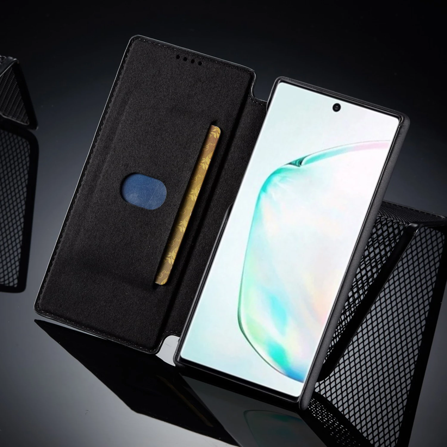 Чехол-книжка для samsung Galaxy note 10 Plus для samsung note 10 plus 9 8 S8 S9 S10 5G A20 A30 A40 A50 A70 A20E кожаный чехол