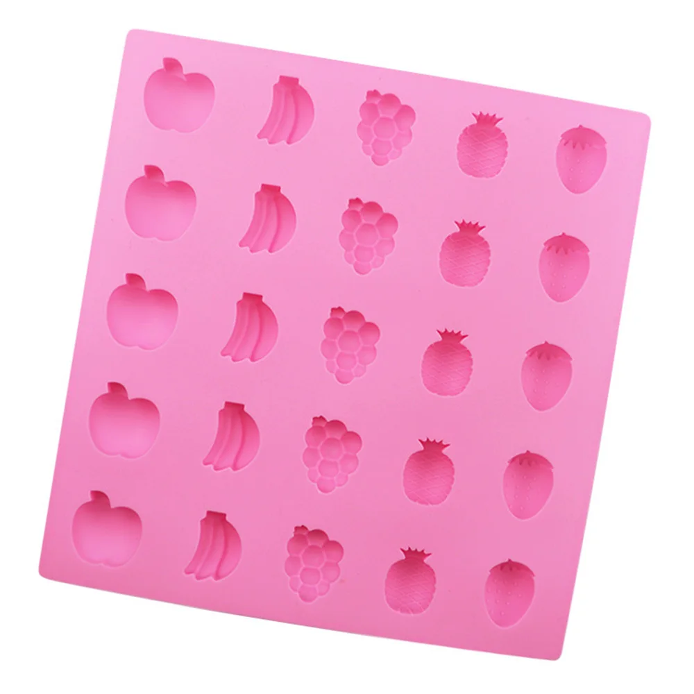 

Fruit Silicone Gummy Candy Chocolate Mold Ice Cube Tray Jelly Molds Cupcake Baking Fondant Mould Cake Decorating Tools