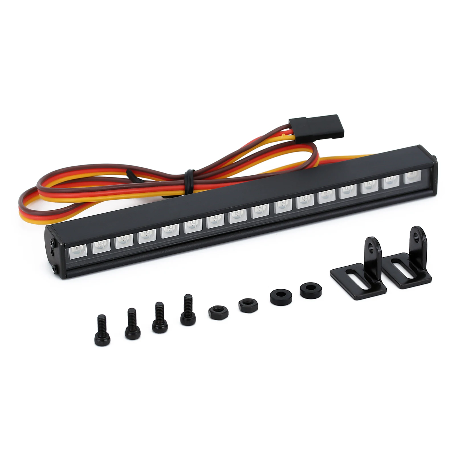 

1PCS Bright 16/22LED Light Bar Multi-Mode Roof Lamp for 1/10 RC Crawler TRAXXAS TRX4 Axial SCX10 90046 D90