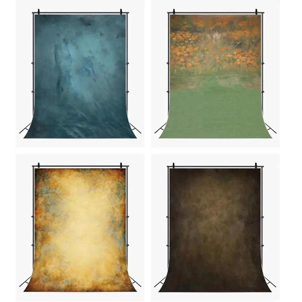 

Детский Декор для вечеринки, однотонный градиентный цвет, Фотофон, фотозона для портретной съемки с изображением домика, игрушки, домашнего животного