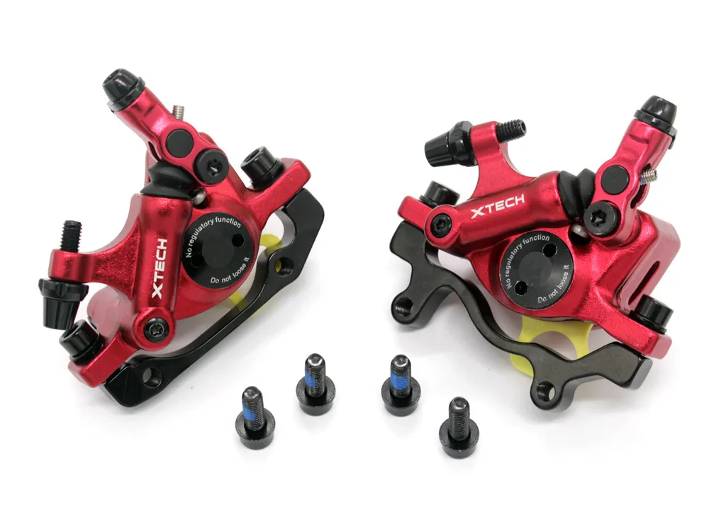 Zoom HB-100 MTB велосипедный тормоз HB100 велосипедные тормоза суппорт w роторы запчасти для велосипеда гидравлический поршень двухсторонний диск Диаметр 160 мм