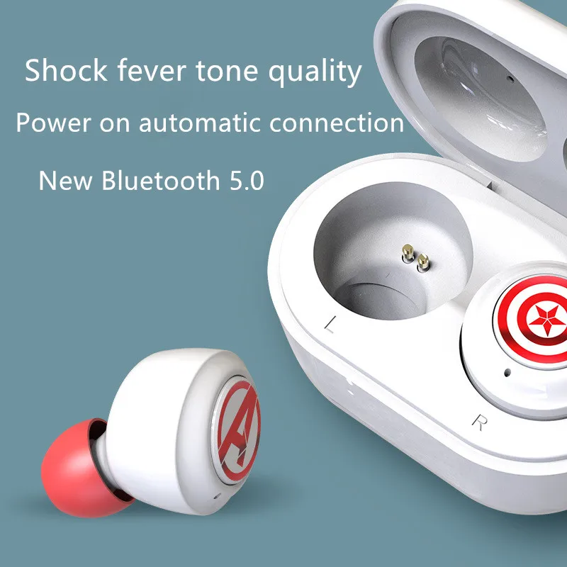 

Disney's legitimate Wireless Bluetooth Headset Captain America Sports Headset