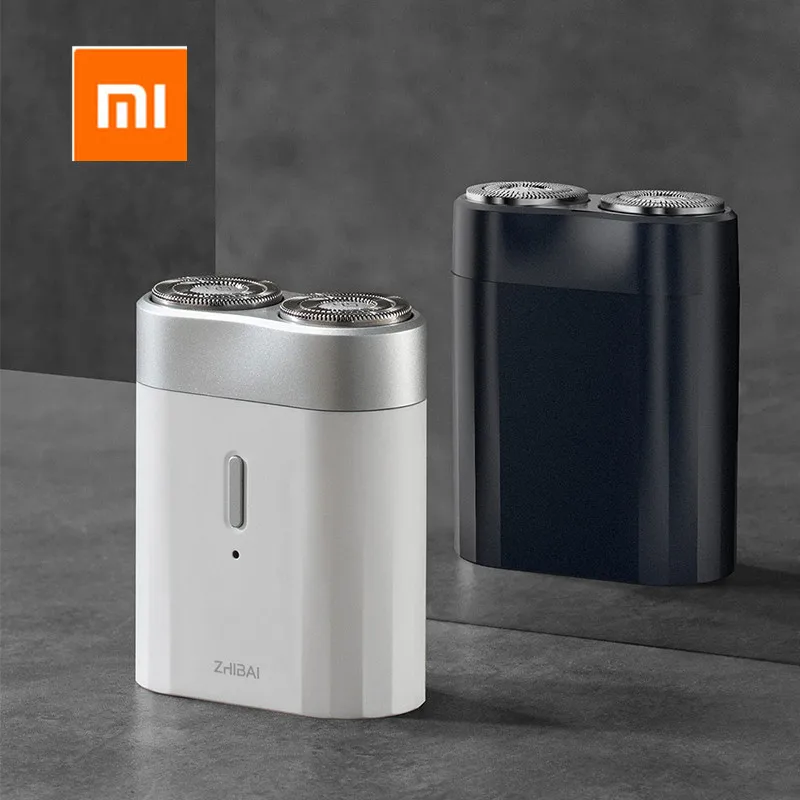 Новейшая Xiaomi Mijia Мужская электрическая бритва для влажного/сухого бритья IPX7 Водонепроницаемая перезаряжаемая мини-бритва для тела из японской стали немецкий технический мото