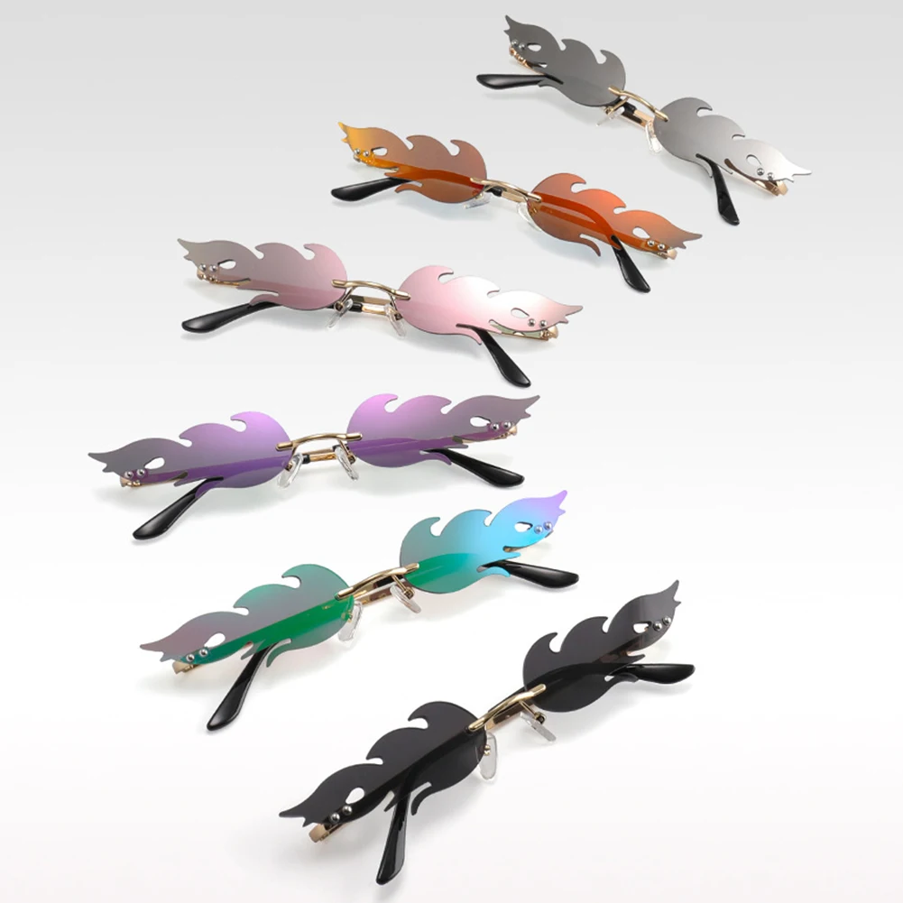 

Sunglasses Fire Flame Sunglasses Streetwear Car Driving Glasses Trending Narrow Fashion UV400 Eyewear Car Motorcycle Accessories