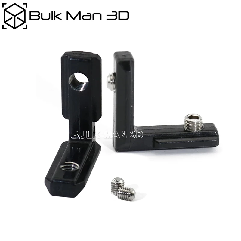 100 шт./лот оптовая продажа 90 градусов Внутри Скрытая угловой кронштейн для 2020 V