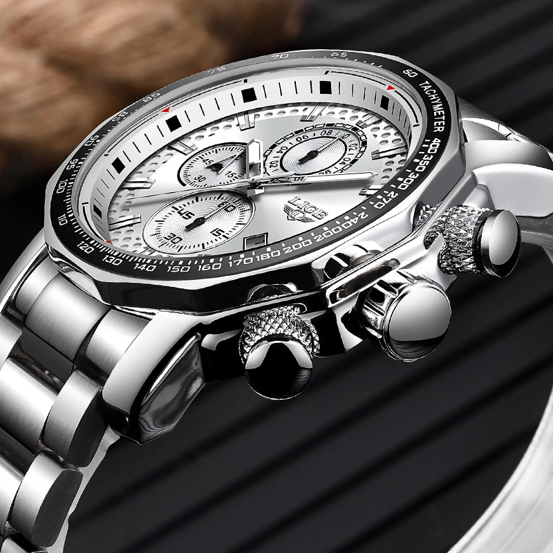 

LIGE Big Dial Watch Men Sports Quartz Clock Casual Fashion Men Watches Top Brand Luxury Man Military Waterproof Chronograph New