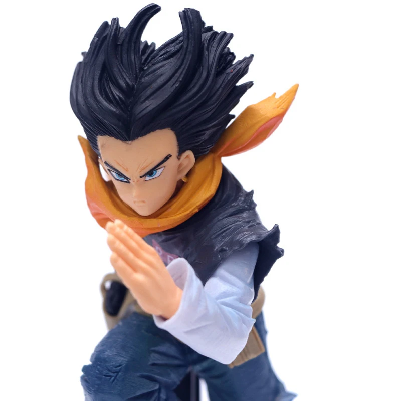 17 см Dragon Ball Z Android 17 Running Ver. Экшн-фигурка Драконий жемчуг зет Goku Lazuli PVC Fighter коллекция моделей
