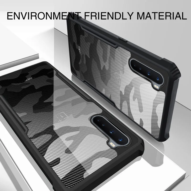 

For OnePlus 8 Pro Case Airbag Case for OnePlus 8 Nord Shell Camouflage Acrylic PC+TPU Anti-knock Armor Back Cover Rzants
