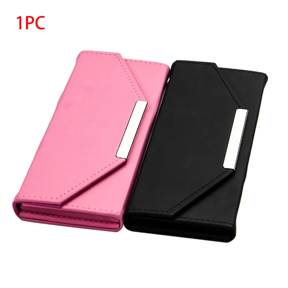 Портативный Пинцет для ресниц из искусственной кожи 5 отделений сумка хранения