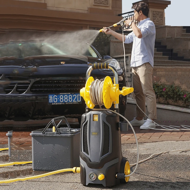 1 шт. мощный портативный инструмент для мойки автомобиля высокого давления 220 В