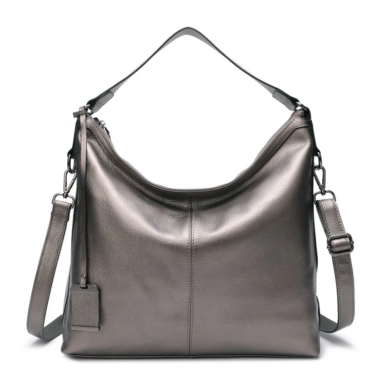 2018 новый дизайн 100% натуральная кожа большие повседневные женские сумки на плечо