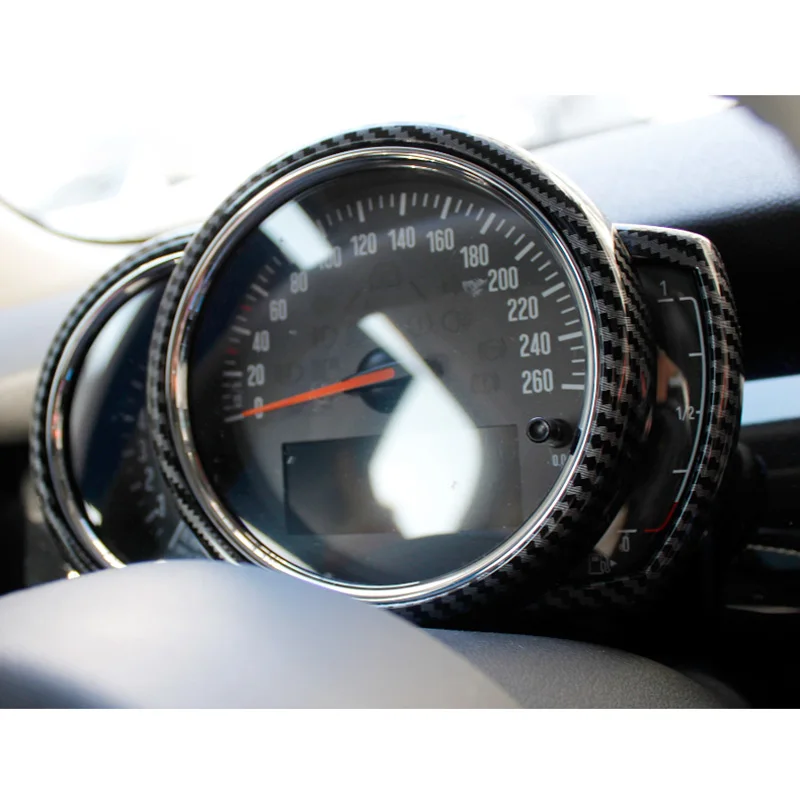 غطاء ديكور لعداد سرعة الدوران في لوحة القيادة في السيارة لميني كوبر F54 F55 F56 F60 ملحقات ملصق عداد السرعة تعديل داخلي