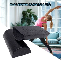 30cm half round eva foam roller for yoga pilates sport fitness high density molded half foam roller