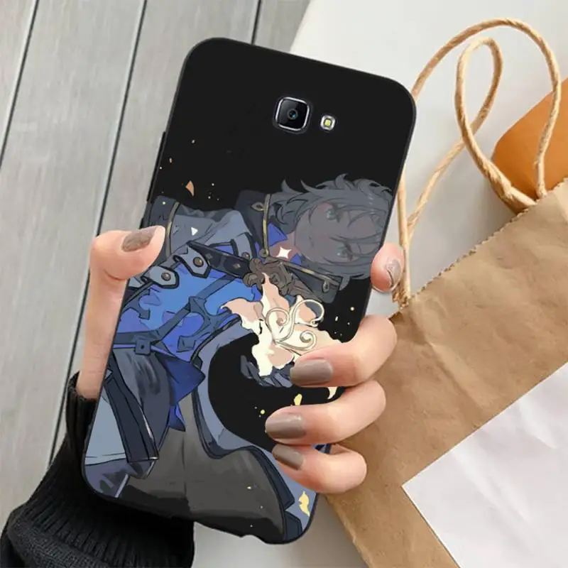 Genshin Impact Albedo Phone Case for Samsung J 2 3 4 5 6 7 8 prime plus 2018 2017 2016 core