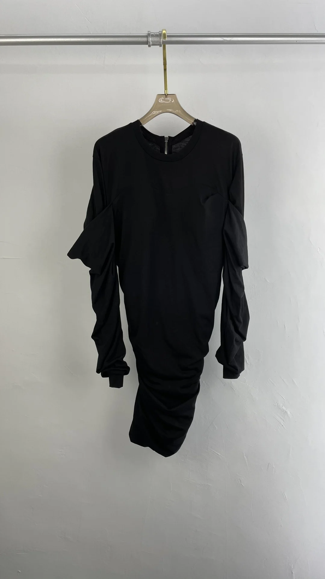

2021 new women fashion long sleeve round neck slim dress 0413