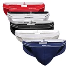 5 шт.лот, хлопковое сексуальное мужское нижнее белье, мужские однотонные трусы, трусы для мужчин, короткие мужские трусы, мужские трусы