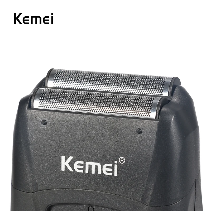 

Kemei-3381 Male Rechargeable Cordless Shaver Twin Blade Reciprocating Beard Razor For Men Face Care Machine Barber Trimmer