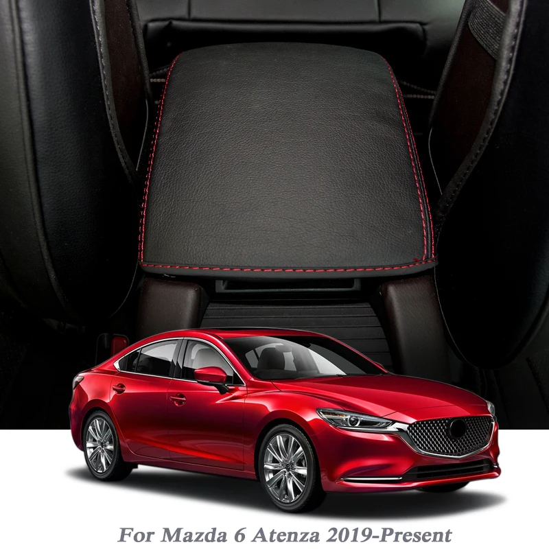 Стайлинг автомобиля кожаные чехлы для подлокотников Mazda 6 Atenza 2019 подарки