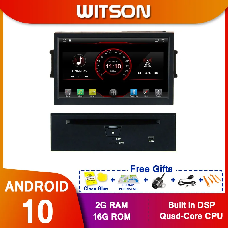 WITSON android 10 0 автомобильный dvd плеер для NISSAN Teana 2008 nissan GPS Навигация стерео BT
