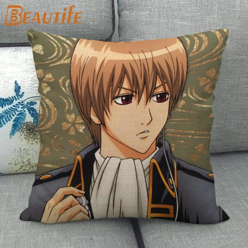 Пользовательский Gintama Okita Sougo чехол для подушки аниме Свадебная искусственная